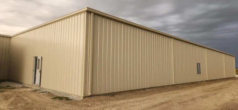 Kevmar building is located in Authur, IL.  the facility is used to roll garage door panels.