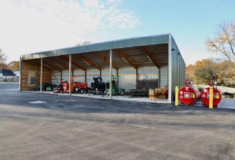 equipment storage buildings